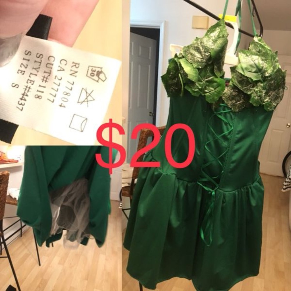 Women’s sexy costume fairy, or Poison Ivy 🎉